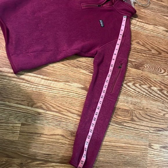 PATAGONIA AMARANTH PINK BETTER SWEATER PULLOVER - Picture 7 of 8
